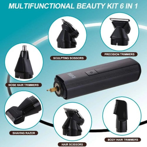 Winning Star 6-in-1 rechargeable hair trimmer